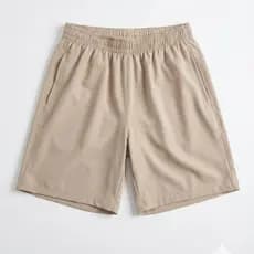Bermuda Maculina Tactel Caqui/Bege Padrão CDP Presidio Preso - P ao G4 PLUS SIZE