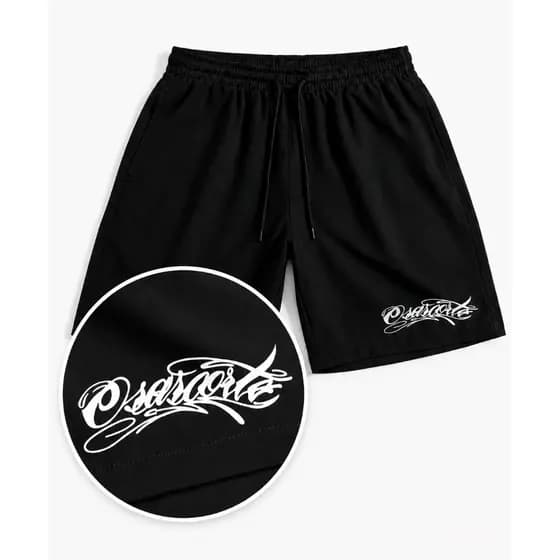 Bermuda Masculina OSASCORTE SportFIT Elastano Motoca Treino Academia - P ao G4 PLUS- ENVIO IMEDIATO