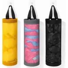 Organizador de Sacolas Dispenser Organizadora De Plástico Para Armazenamento De Sacolas De Cozinha