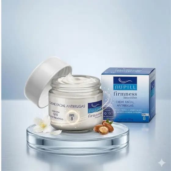 Creme Hidratante Facial Nupill Antirugas Q10 50g