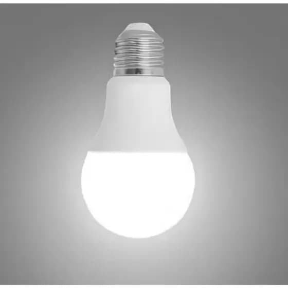 Lâmpada led inteligente 9w de emergência recarregável cor branco