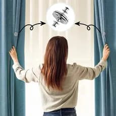Prendedor Magnético Cortina Imã Forte Discreto, Simples, Resistente, Elegante