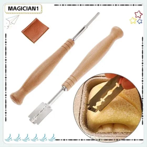 Acessórios de cozimento essenciais para alimentos ocidentais, utensílios de cozinha, fatiador de pão, tratamento de mass