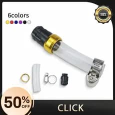 GTCB Plugue de Drenagem de Filtro de Ar Universal Durável em Liga de Silicone para PCX ADV150 ADV160 Aerox 155 Nmax V1 Z