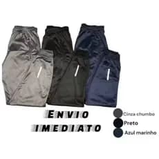 kit 2 Calças Jogger Chimpa Adulto Masculina Flanelado Esportiva 2026