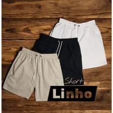 Short Linho Bermuda Mauricinho Sarja qualidade Linha Premium