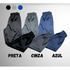 KIT 3 CALÇAS JUVENIL JOGGER DO 2 AO 16 UNISEX FLANELADA EM ALTA