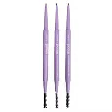 Lápis Sobrancelha 2x1 Mood Ruby Rose Light / Medium / Dark - Preenchimento e Definição com Pente Sobrancelhas Perfeitas