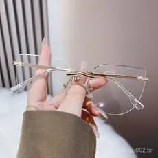 VisãoPerfeita
Óculos Transparente
óculos feminino sem grau
óculos sem armação feminino
óculos feminino sem armação
