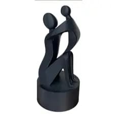 Escultura Decoração Estátua Mãe E Filho