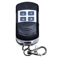 1 CONTROLE COMPATÍVEL CENTRAL  ASTRO DIGITAL LED AZUL 433Mhz 4 Canais para motor de porta de aço automática de enrolar