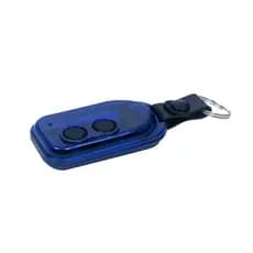 CONTROLE REMOTO PARA MOTOR DE PORTÃO AUTOMÁTICO, ALARME  433 MHZ - AZUL GILTAR