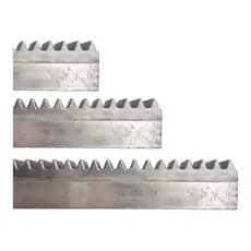 Barra Cremalheira Dentes De Alumínio 1,5 M Divido 3 De 50 Cm Alumínio