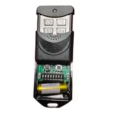 1 CONTROLE REMOTO ANALÓGICO COM MICROS CHAVES DE 1 A 8 PARA CODIFICAÇÃO PARA MOTOR DE PORTAS DE AÇO AUTOMÁTICA DE ENROLA
