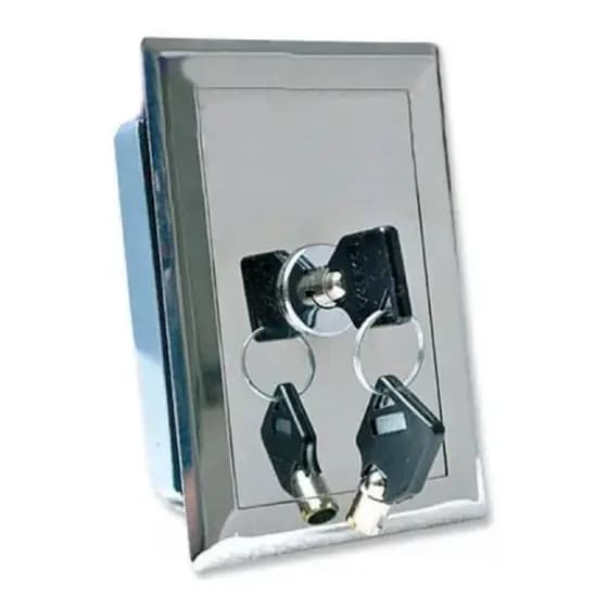 Caixa Proteção Para Botoeira De Porta De Aço Automática