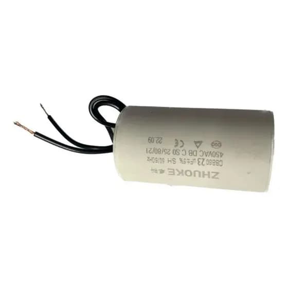 Capacitor 23 Uf 450vac Para Motor De Portão Automático