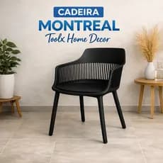 Cadeira de Jantar Montreal Estofada – Design Moderno – Envio Imediato | Toolx Home Decor