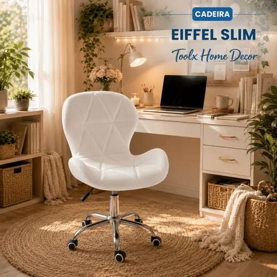 Cadeira Eiffel Slim Home Office Premium Toolx Home Decor