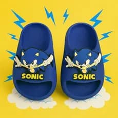 Chinelo Infantil Menino Slide Nuvem Masculino Personagens Antiderrapante Macio Promoção