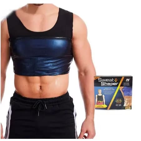 Regata Modeladora Masculina – Cinta Térmica de Compressão e Redução de Medidas