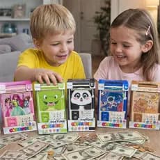 Cofre Eletrônico Infantil Com Senha E Digital Nota E Moedas