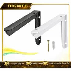 KIT 2 SUPORTE MÃO FRANCESA PIA BANCADA GRAPA ENTRUSO 200kg 10CM