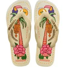 Chinelo Havaianas Farm Tropical Vibes 33/34 35/36 37/38 39/40 Estoque