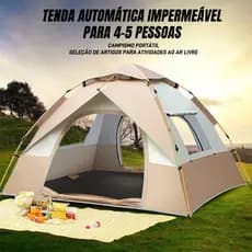 Barraca De Acampamento Para Uso Ao Ar Livre Para Várias Pessoas Fácil De Transportar Três modelos