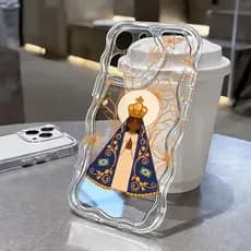 Nossa Senhora Maria Capinha Capa Para Redmi 10C 13C 12C 14C A5 8 9A Nota 10s 12 13 14 Pro 4G 5G Silicone Anti-impacto