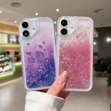 Capa Líquida Transparente Resistente A Arranhões Capinha Para iPhone XR XS 11 12 13 14 Plus 15 16 17 Air Pro Max Silício
