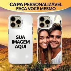 Capa Personalizada Com Foto DIY  Capinha Para iPhone 15 14 7 8 Plus 17 Air 16 13 12 11 Pro XS Max XR À Prova De Choque