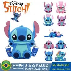 Bolsa Disney Stitch Para Mulheres , Crossbody , Nova De Telefone De Silicone De Nicho Meninas E Crianças