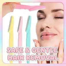 Kit 6/12/18/24lâminas De Sobrancelha Coloridas | Ferramenta Profissional Dermaplaning Para Cuidados Com O Rosto E Sobran