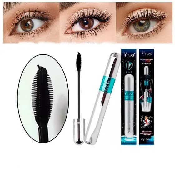 Kit 1/2/3 De Rímel de volume 4d curvatura m Preto Tango 2 Em 1 Máscara para cílios a prova de água-Longa Dur