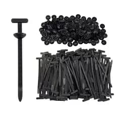 Conjunto de 50 peças de Nylon clipe de carro fivela cabo tamanho 90*20*5MM fivela tamanho 14mm-preto