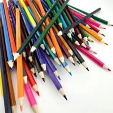 Conjunto Lápis De Escolar De 12/18/24 Cores Tons Pasteis Multicolor