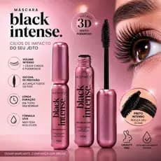 HUDA MOJI Black Intense Peel Off Mascara 10ml-Máscara Para Cílios Volumizadores De Longa Duração , Fácil Remoção , Sem D