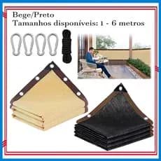 Cantos Reforçados, Toldo para Area Externa, Tela Sombreamento Garagem Piscina Sombrite, Toldo de Lona para Carro Garagem