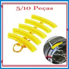Conjunto de 5/10 peças protetor de roda de máquina de desmontagem de pneu de carro, ferramenta de proteção de roda de má