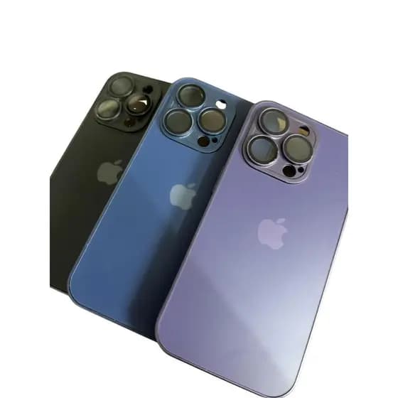 Capinha AG Glass Silicone mais Vidro – Estilo e Segurança para seu Iphone 15 Pro Max