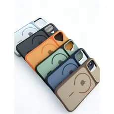 Capinha/Case de Silicone Resistente Com MagSafe e Protetor de Camera + Kit Limpeza para Aplicação