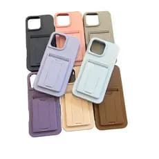 Capinha/Case Com Porta-Cartão E Suporte Embutido Disponível para Modelos iPhones – Proteção + Praticidade no Dia a Dia