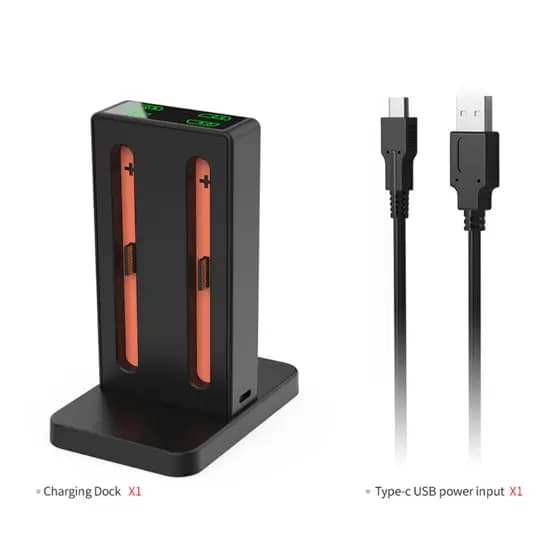 Volante de Carga Joy-Con 2 para Nintendo Switch 2 Carregue até 4 Controles com LED