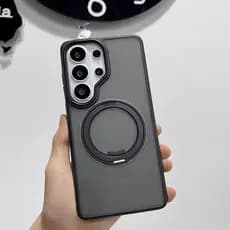 Capinha Samsung S24 / S25 Ultra & iP 17 ao 17promax com Anel 360° Resistente Design Elegante Fosco