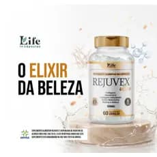 5 Un Rejuvex Ultra - 300 Capsulas - Colágeno + Ácido Hialurônico | Pele Firme e Saudável Premium