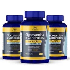 Leve 3 Un Condro Aric Glucosamina + Condroitina + 180 Cápsulas - Envio Imediato