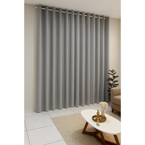 Cortina Letícia 3,00 x 2,70 | Ambiente Aconchegante, Elegância para Sala, Quarto e Escritório