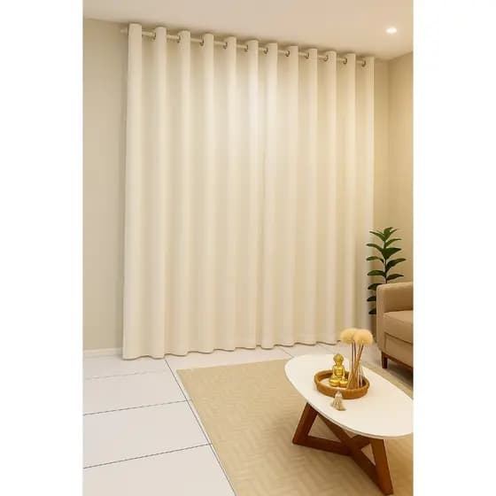 Cortina Letícia | Cortina Premium Luxuosa, Ambiente Aconchegante e Sofisticado