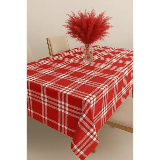 Toalha de Mesa liquidação estampada listrada | 4 Lugares | Estilo e Praticidade