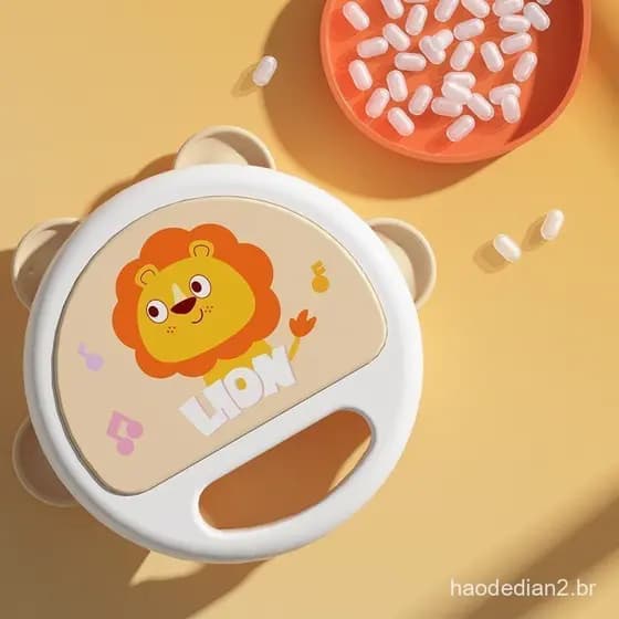 Bebê Meninos Meninas Ouvir Treinamento Pandeiro Brinquedo Crianças Chocalho Tambor Brinquedos Mão Shake Conforto Present